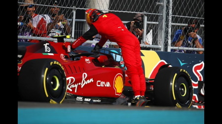 フェラーリのサインツコメント＠F1マイアミGP初日