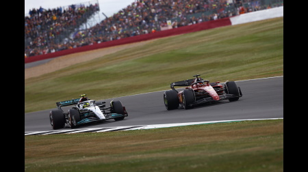 メルセデス、フェラーリのレースペースと遜色なし＠F1イギリスGP決勝