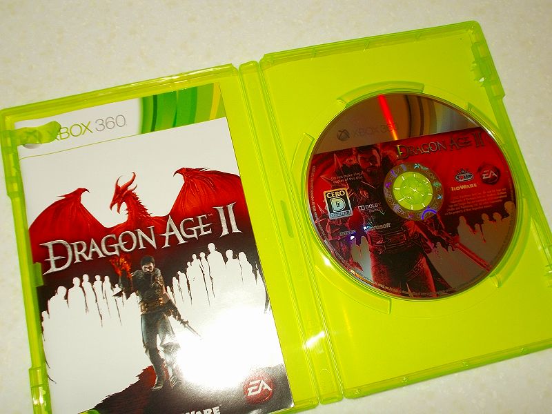 東芝サムスン製 DVD ドライブ TS-H352D の SH-D162D 化メモ、DVD ドライブ SH-D162D と Xbox Backup Creator で Xbox 360（XGD2）ディスクダンプ結果、Dragon Age II（Xbox 360） ディスク