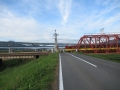 221030京阪を渡り御幸橋方面へ