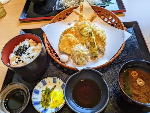 12天ぷら定食