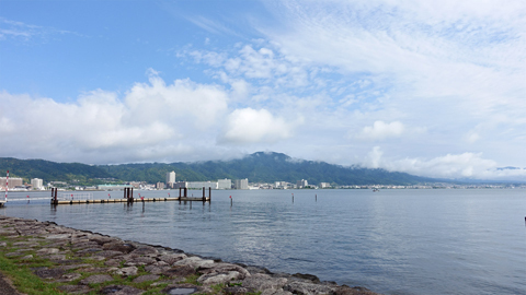 滋賀県　大津　琵琶湖