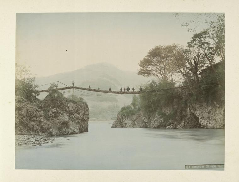 明治時代の釜口峡