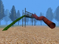 森の中の滑り台ホラーゲーム【Slide in the woods】