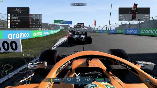 F1 2021 Screenshot_ベンチマーク