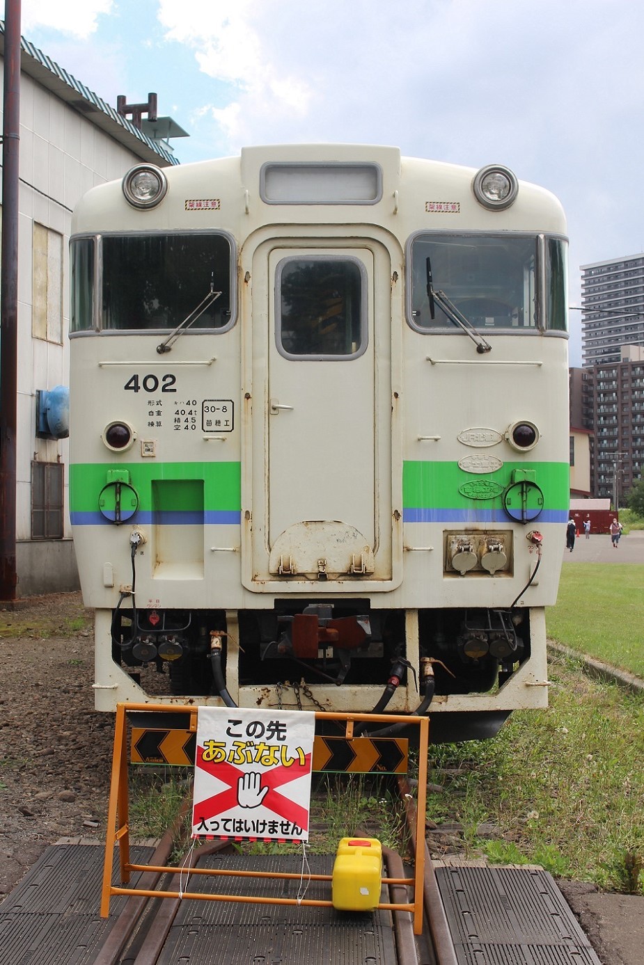 キハ40系400番台in苗穂工場a107