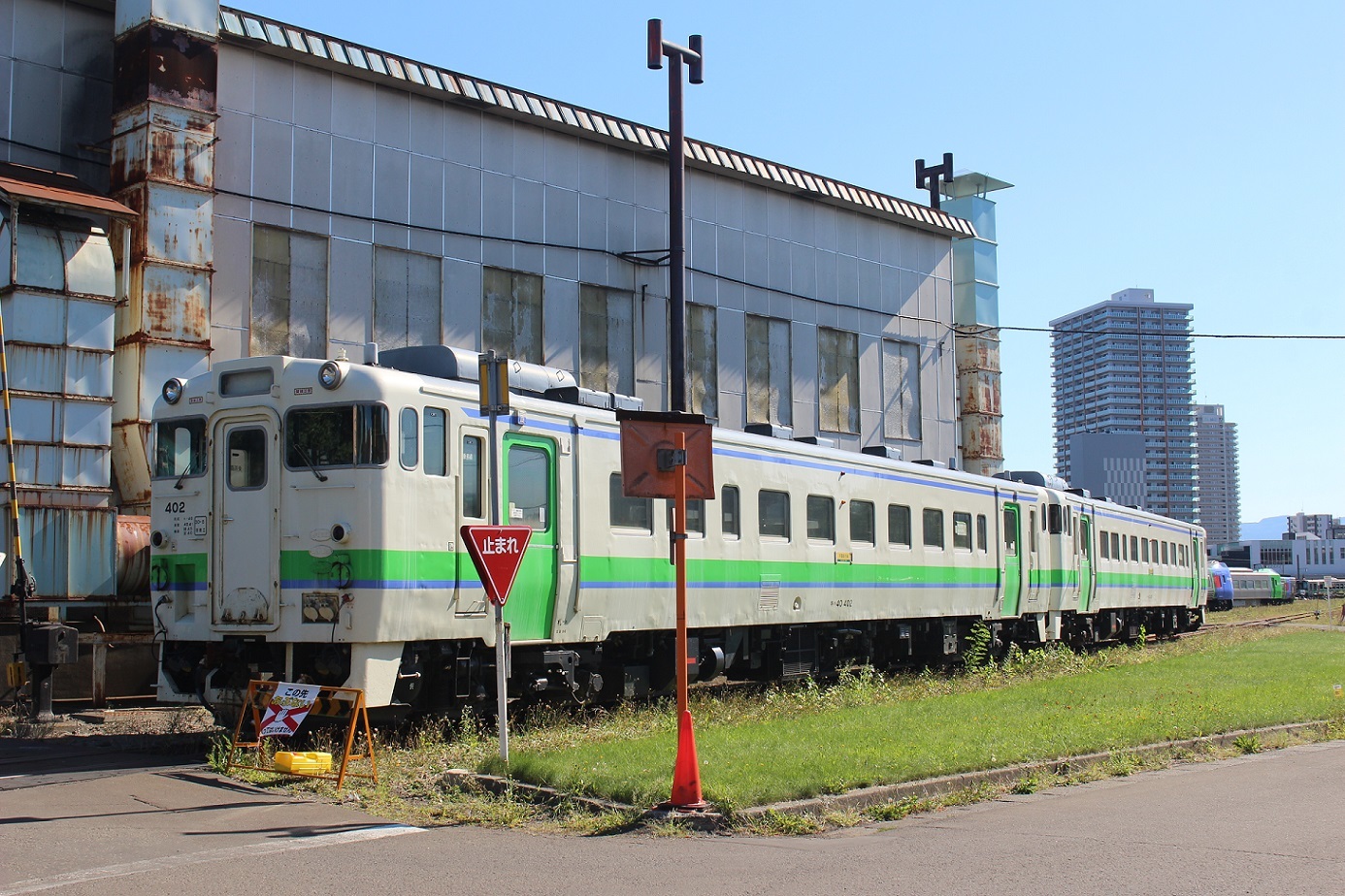 キハ40系400番台in苗穂工場a109