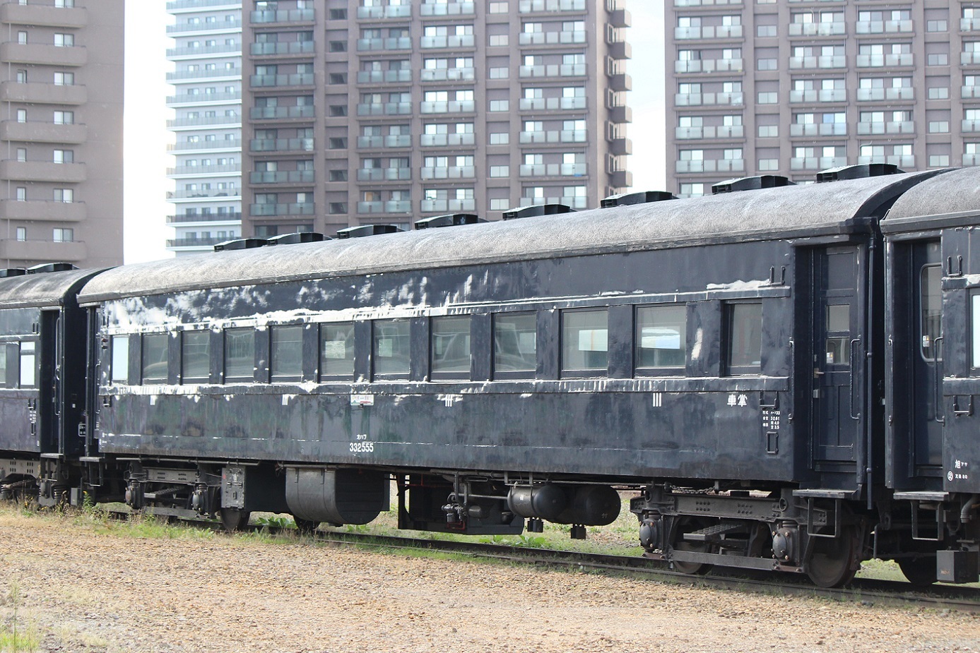 苗穂工場の旧型客車a105