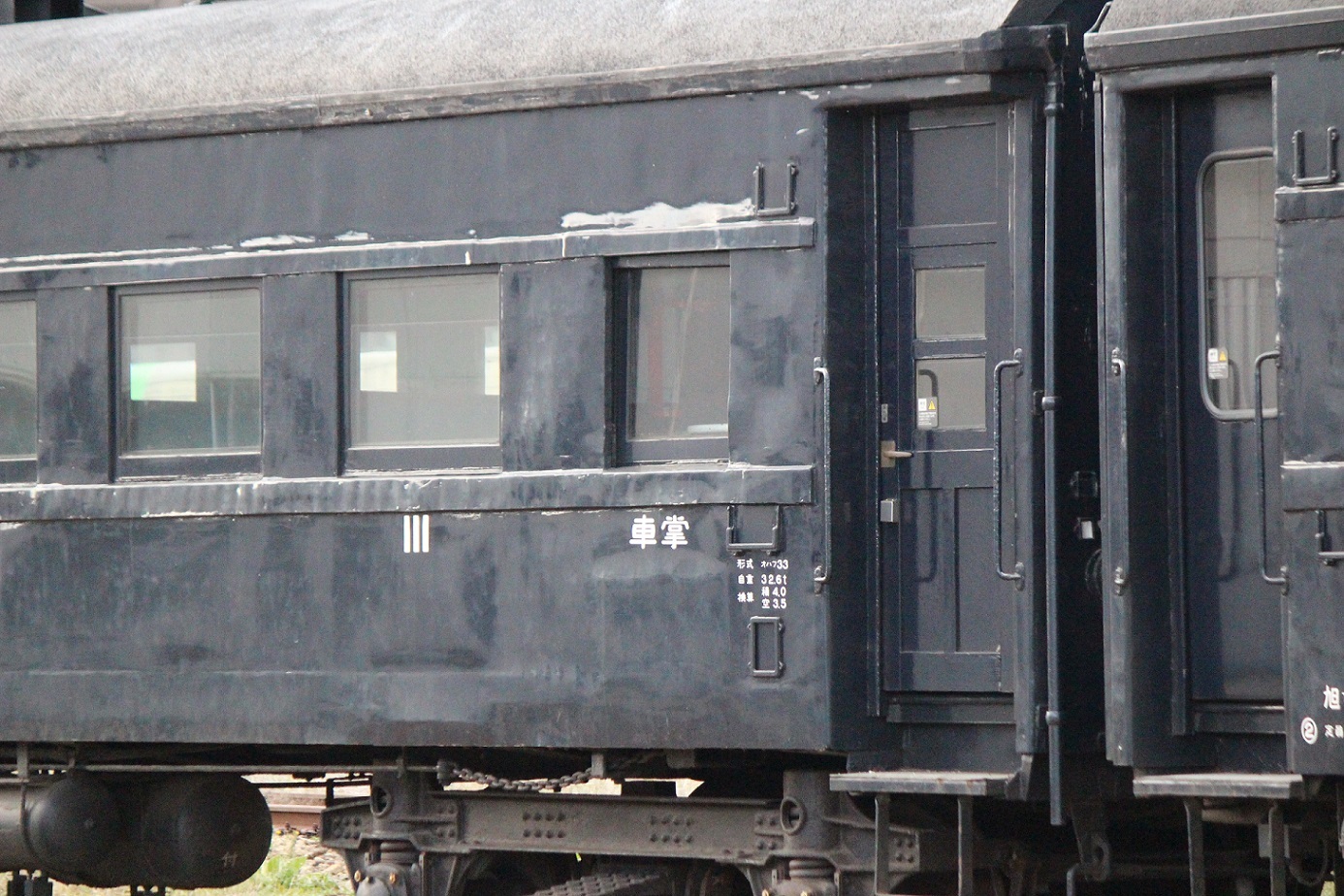 苗穂工場の旧型客車a106