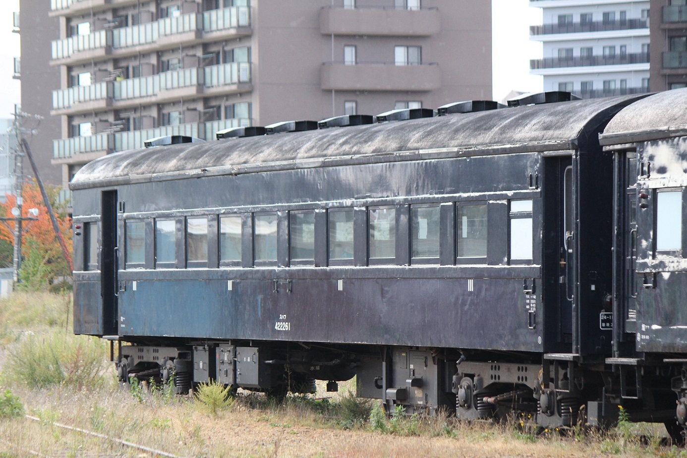苗穂工場の旧型客車a108
