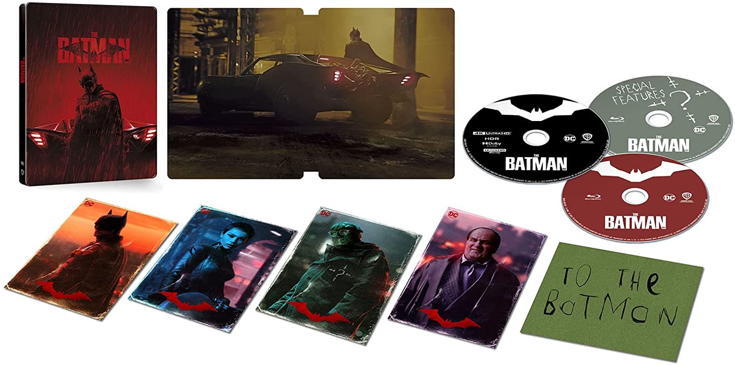 THE BATMAN -ザ・バットマン- Amazon.co.jp steelbook スチールブック
