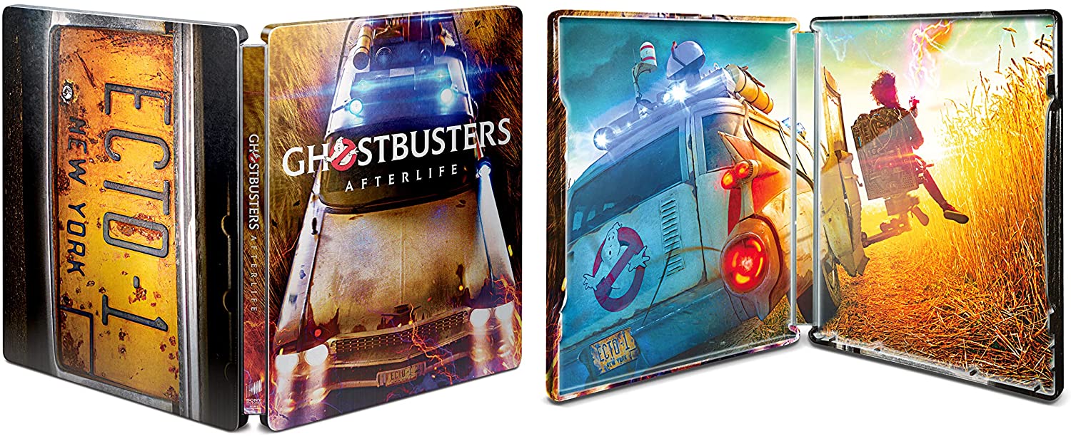 ゴーストバスターズ/アフターライフ Ghostbusters: Afterlife Amazon.co.jp steelbook スチールブック