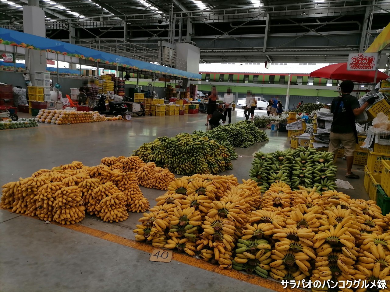 シー・ムム・ムアン市場は東南アジア最大規模の果物市場＠パトゥムターニー県
