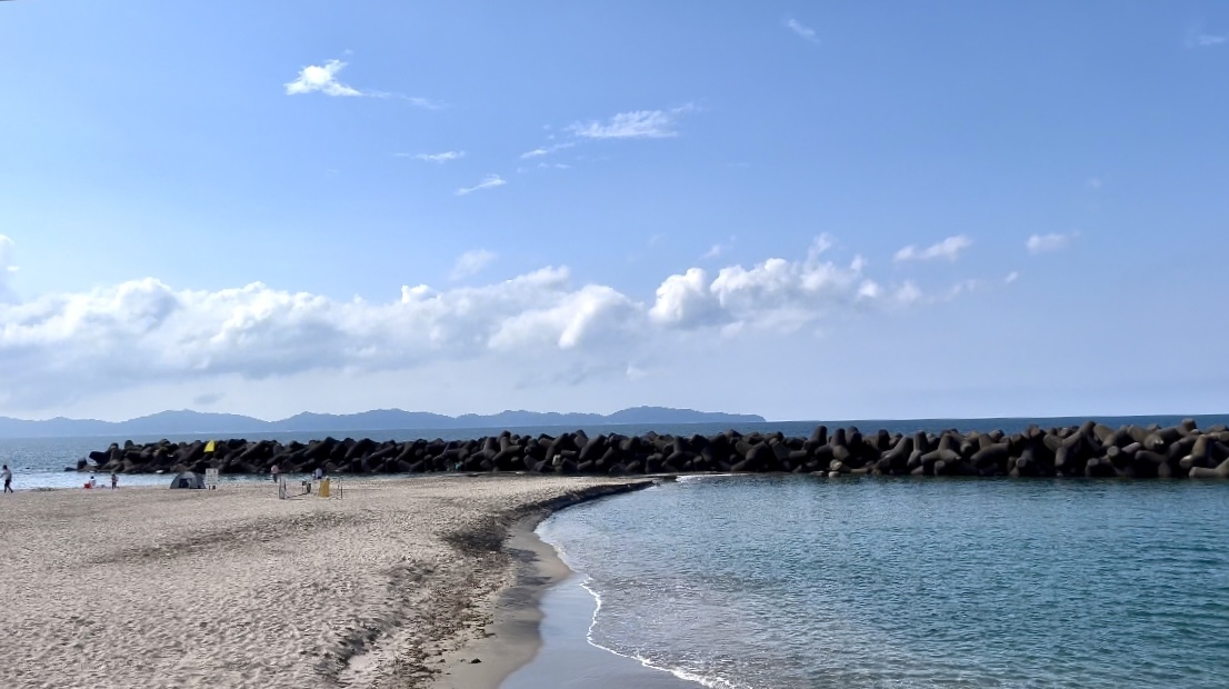 鳥取大山境港ツーリング　皆生温泉　海潮園　海遊ビーチ
