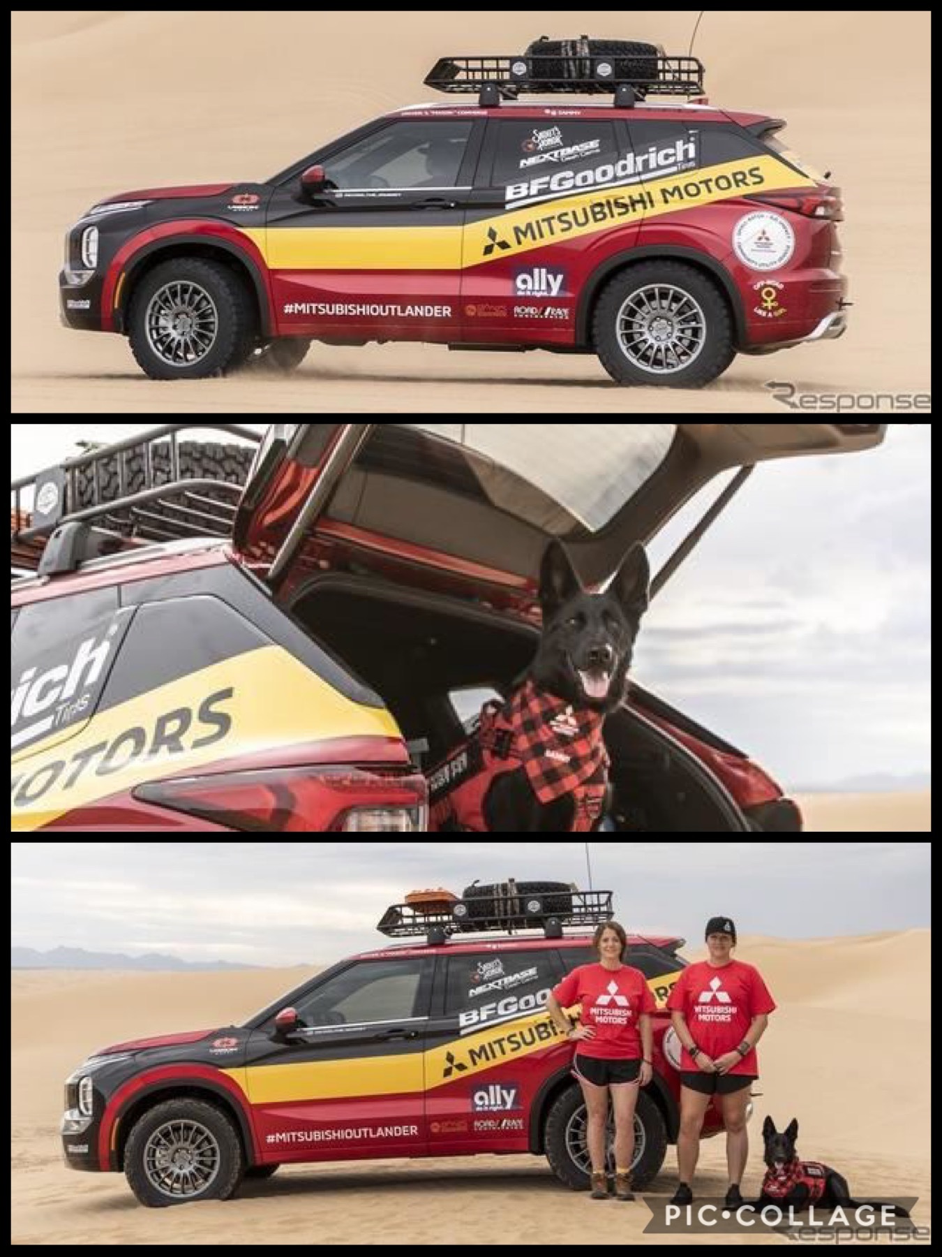 三菱新型アウトランダー　ラリー参戦Rebelle Rally2021 Mitsubishi Outlander