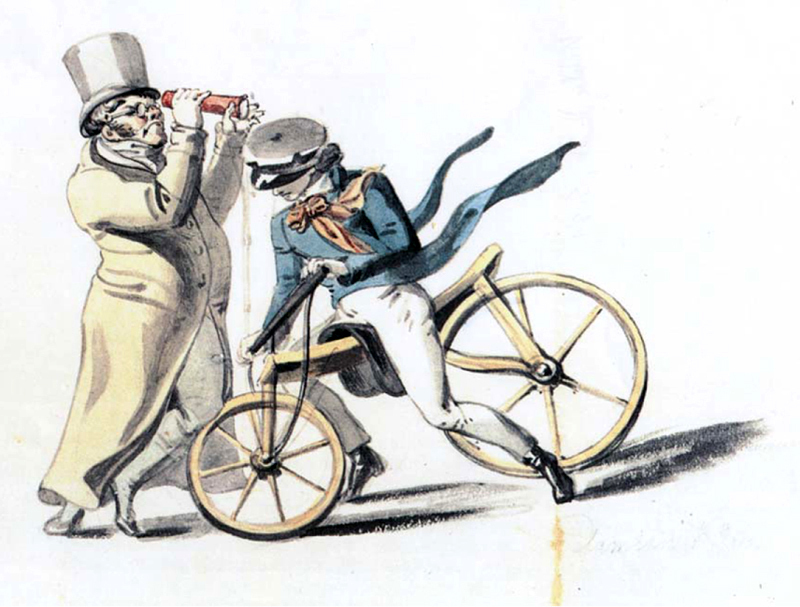 万華鏡と自転車