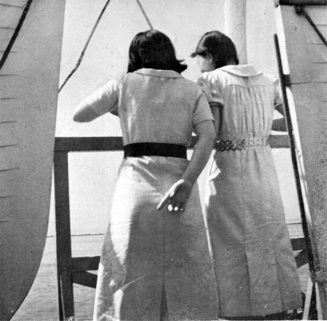 甲板風景1937jan