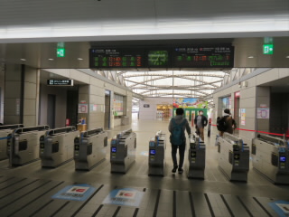 大阪JR桜島線ゆめ咲線ユニバーサルシティ駅