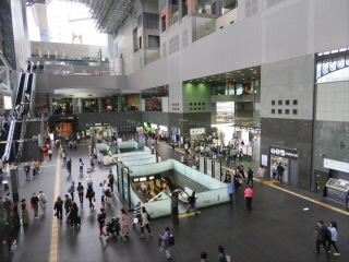 京都JR東海道本線京都駅