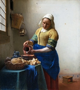 フェルメール「牛乳を注ぐ女」-1712×1920